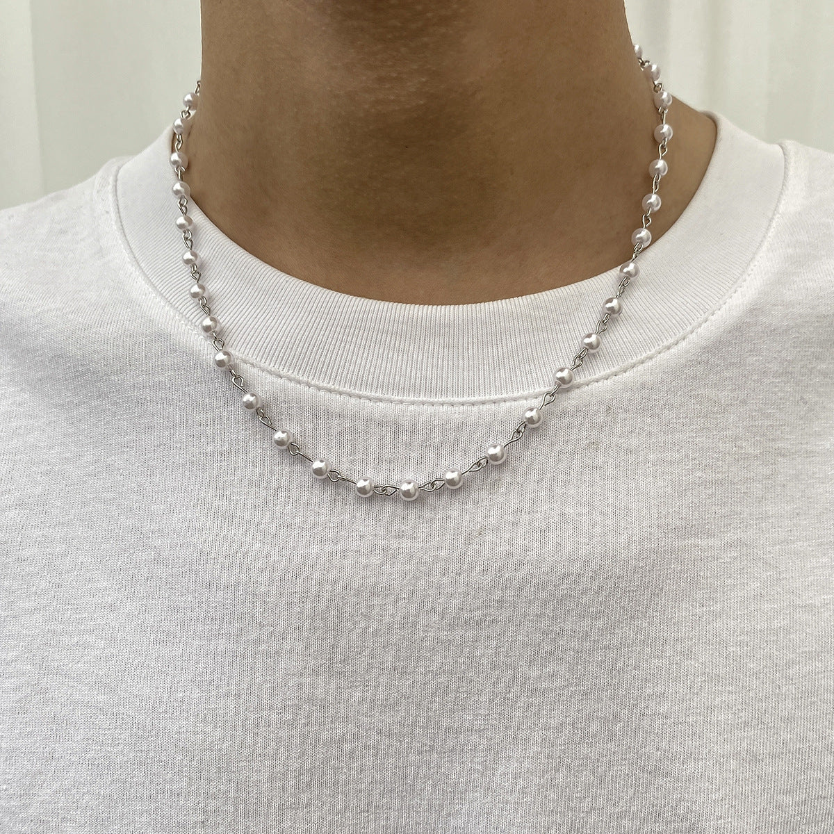 Chloe Spliced Pearl Necklace [68YAXKKJ]