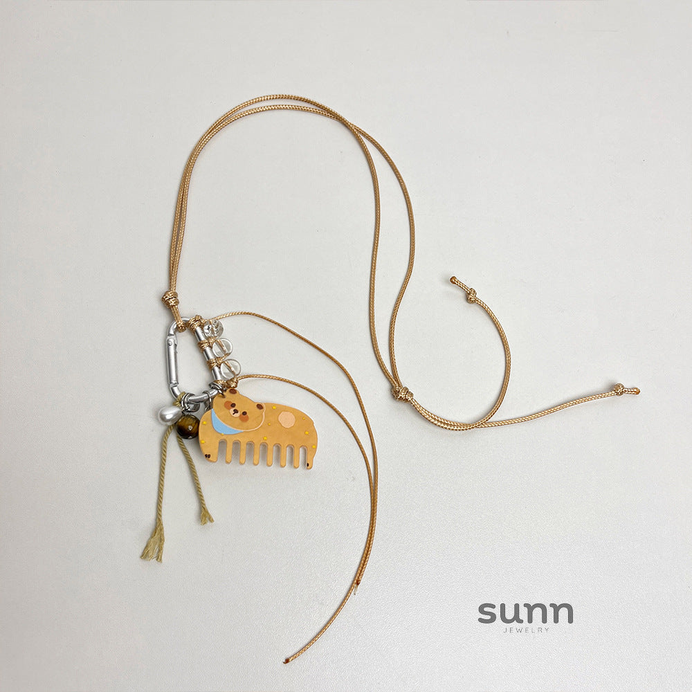 Chloey Animal Pendant Necklace [HRHKPO5T]