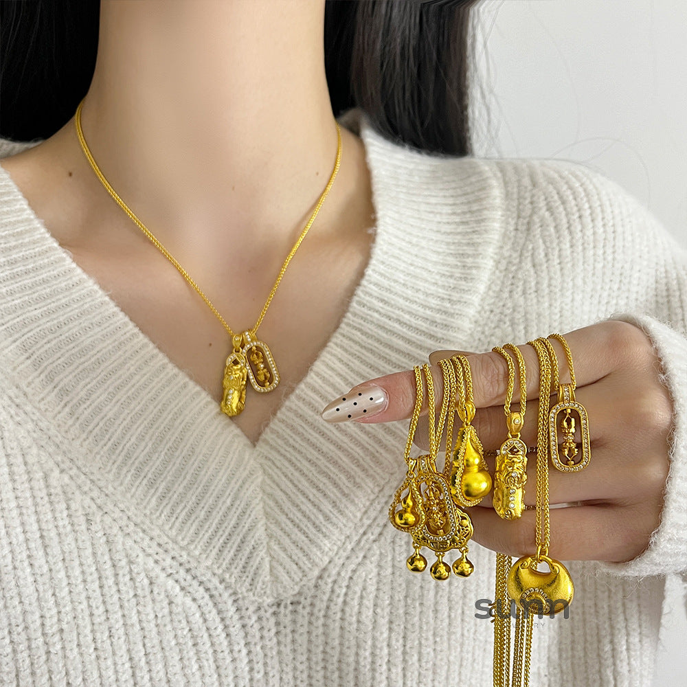 Chloey Fortune Charm Necklace [RCB710PJ]