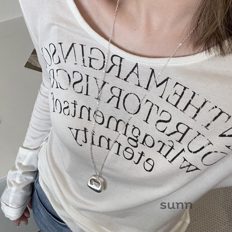 Chloie Sculptural Pendant Necklace [S90EBHTE]