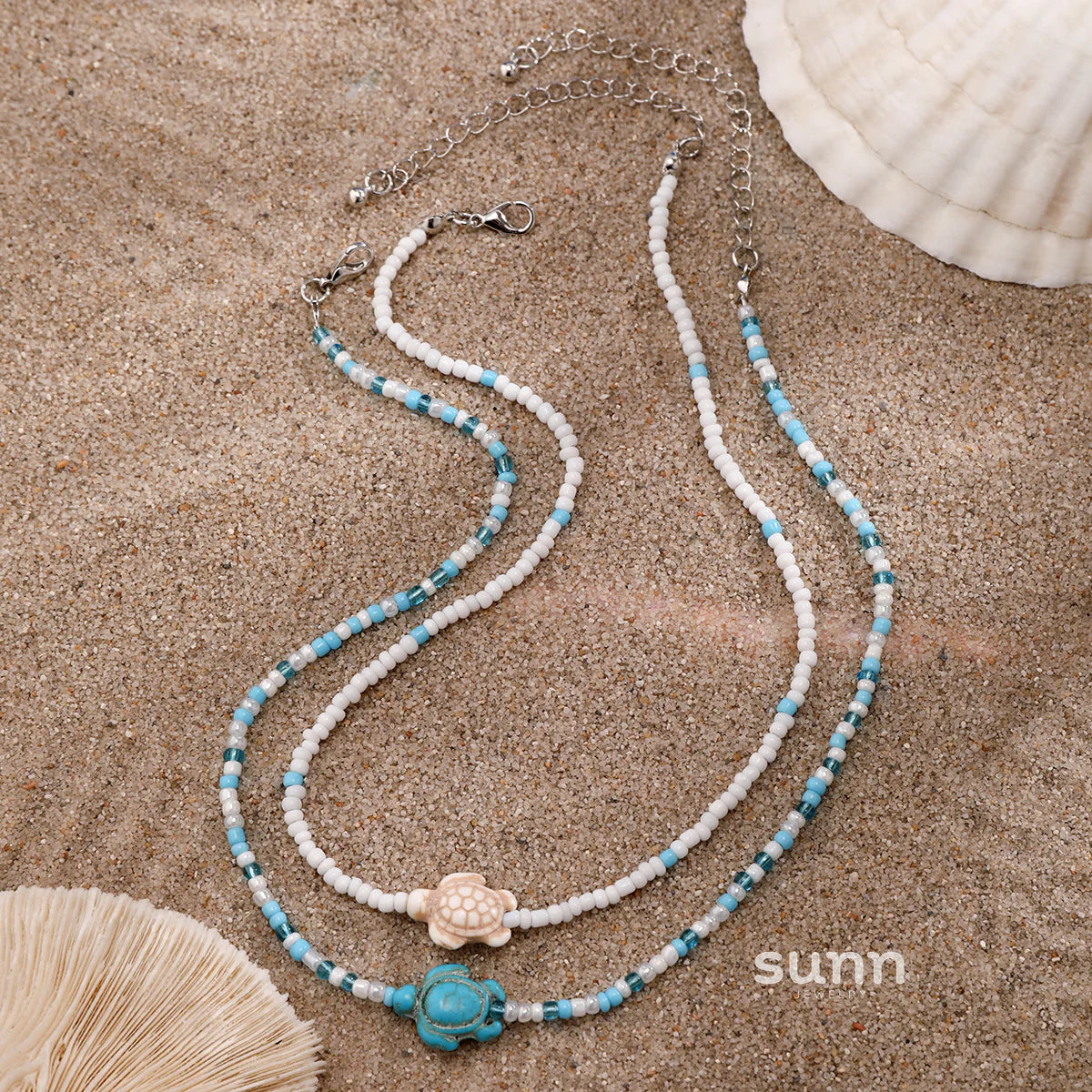 Christiana Layered Ocean Necklace Set