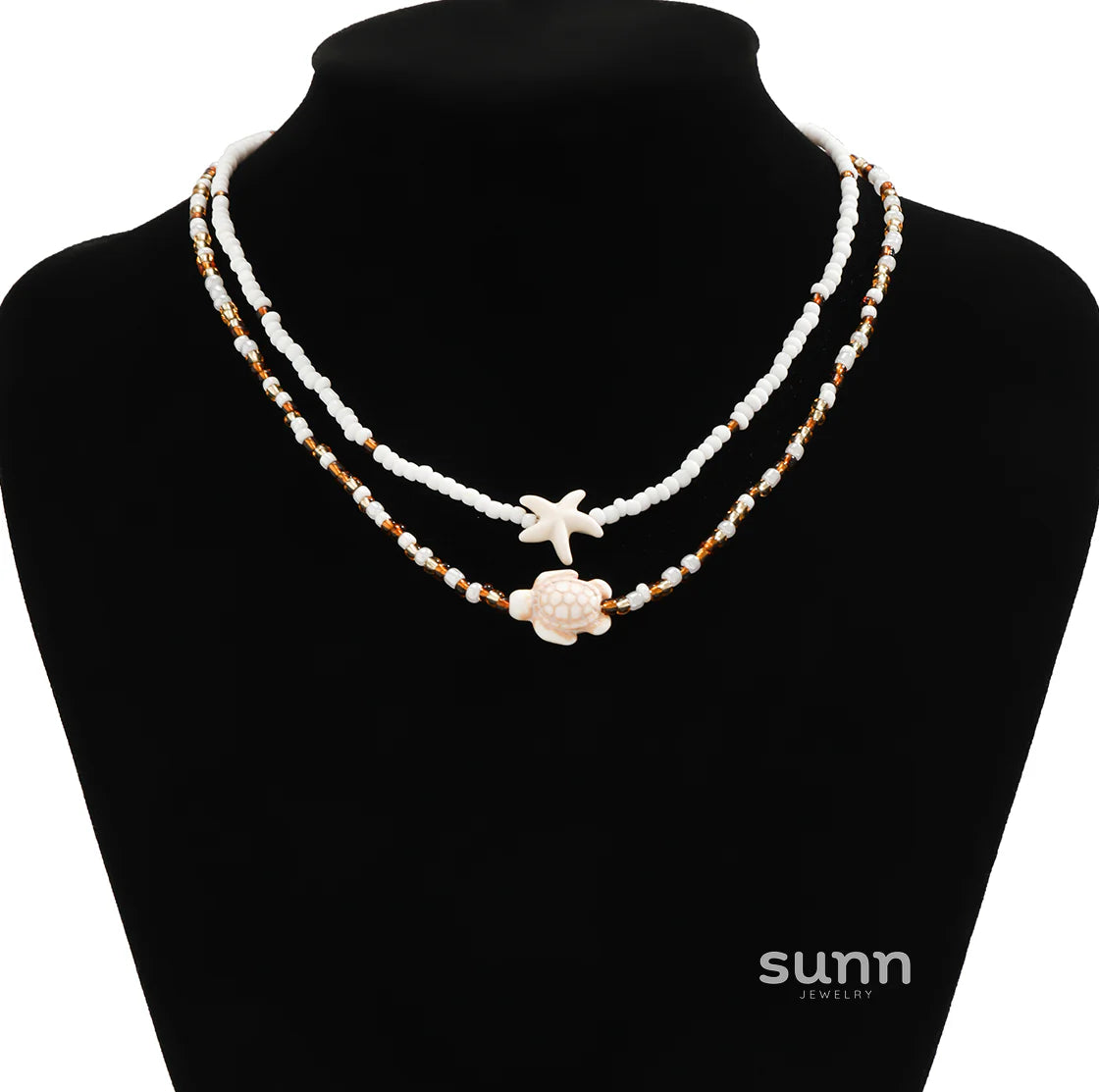 Christiana Layered Ocean Necklace Set