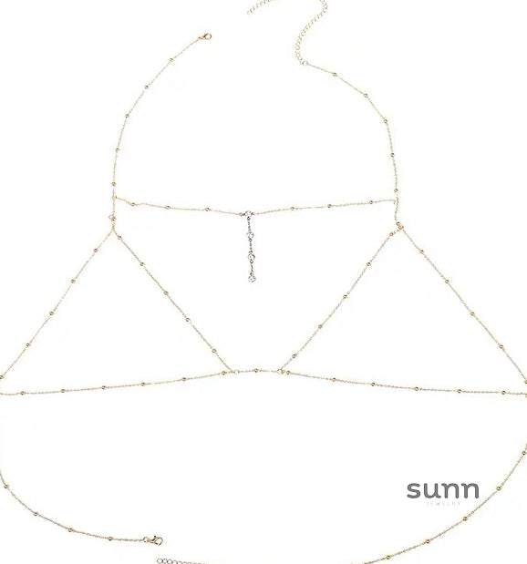 Chyna Tassel Body Chain Set [6IHTPG20]