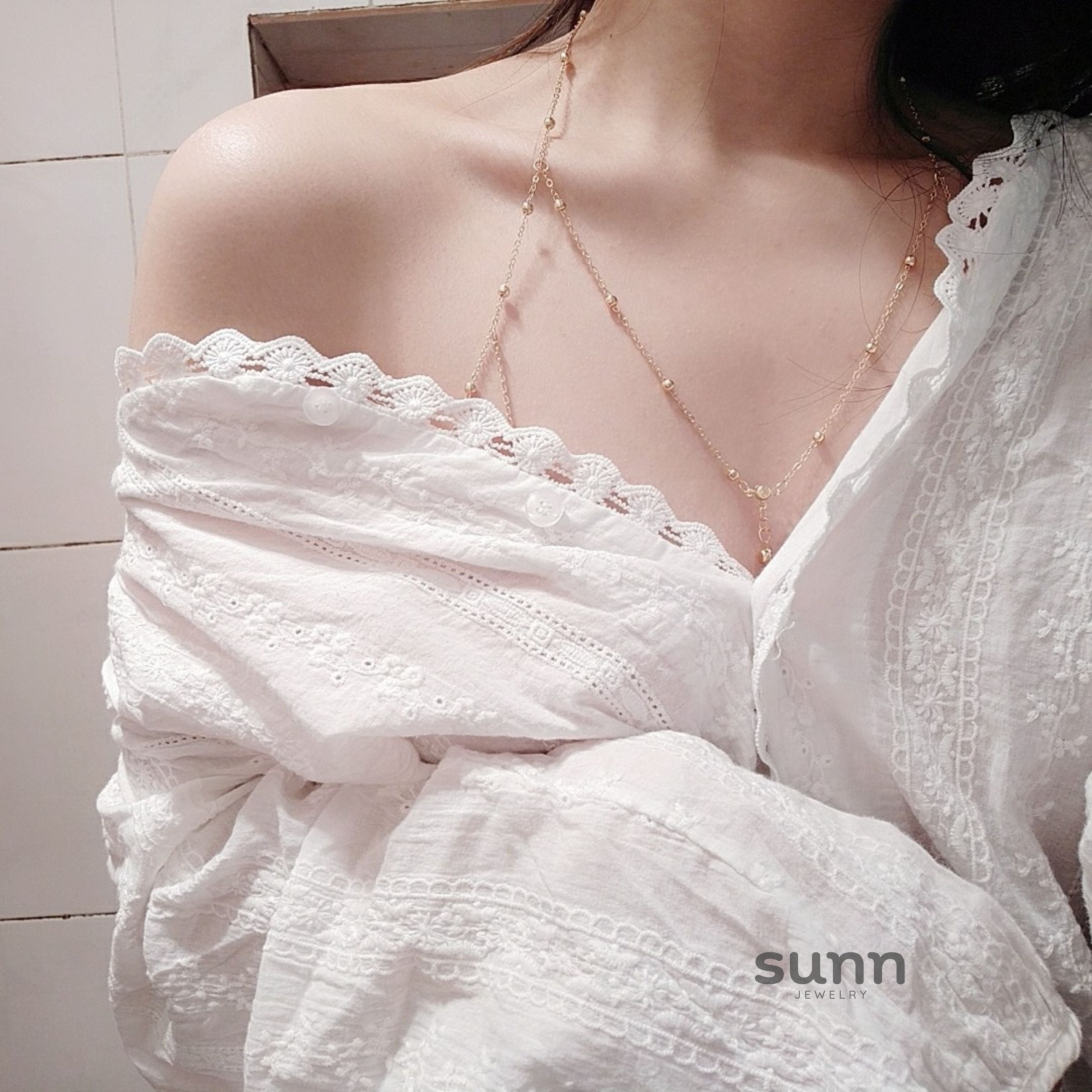 Chyna Tassel Body Chain Set [C6TO42YJ]