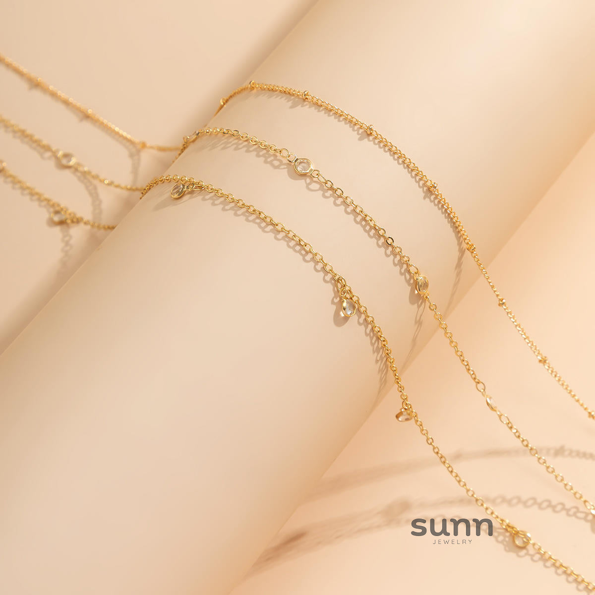 Clarabelle Layered Rhinestone Body Chain [BRDZLH2V]