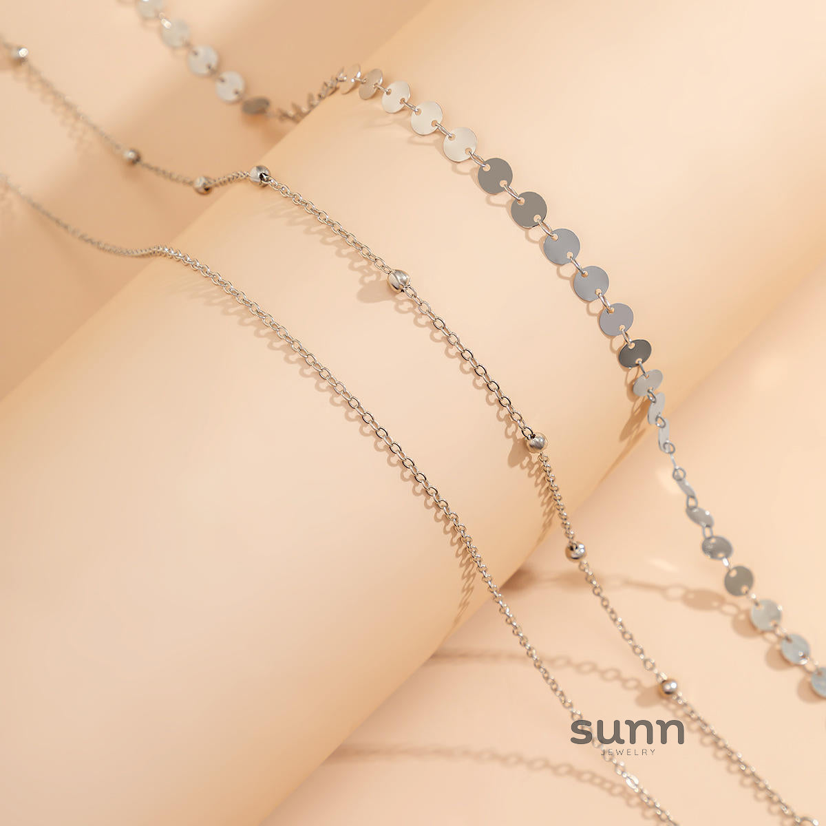 Clarabelle Layered Rhinestone Body Chain [8UB4H3BE]