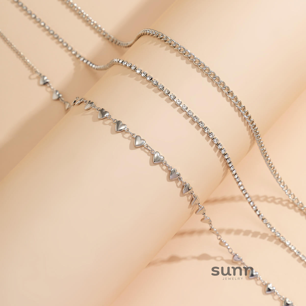 Clarabelle Layered Rhinestone Body Chain [OSYSTAHK]