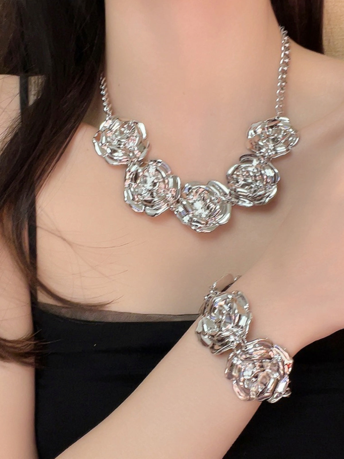 Clarabelle Rose Charm Jewelry [4SO8SRJF]
