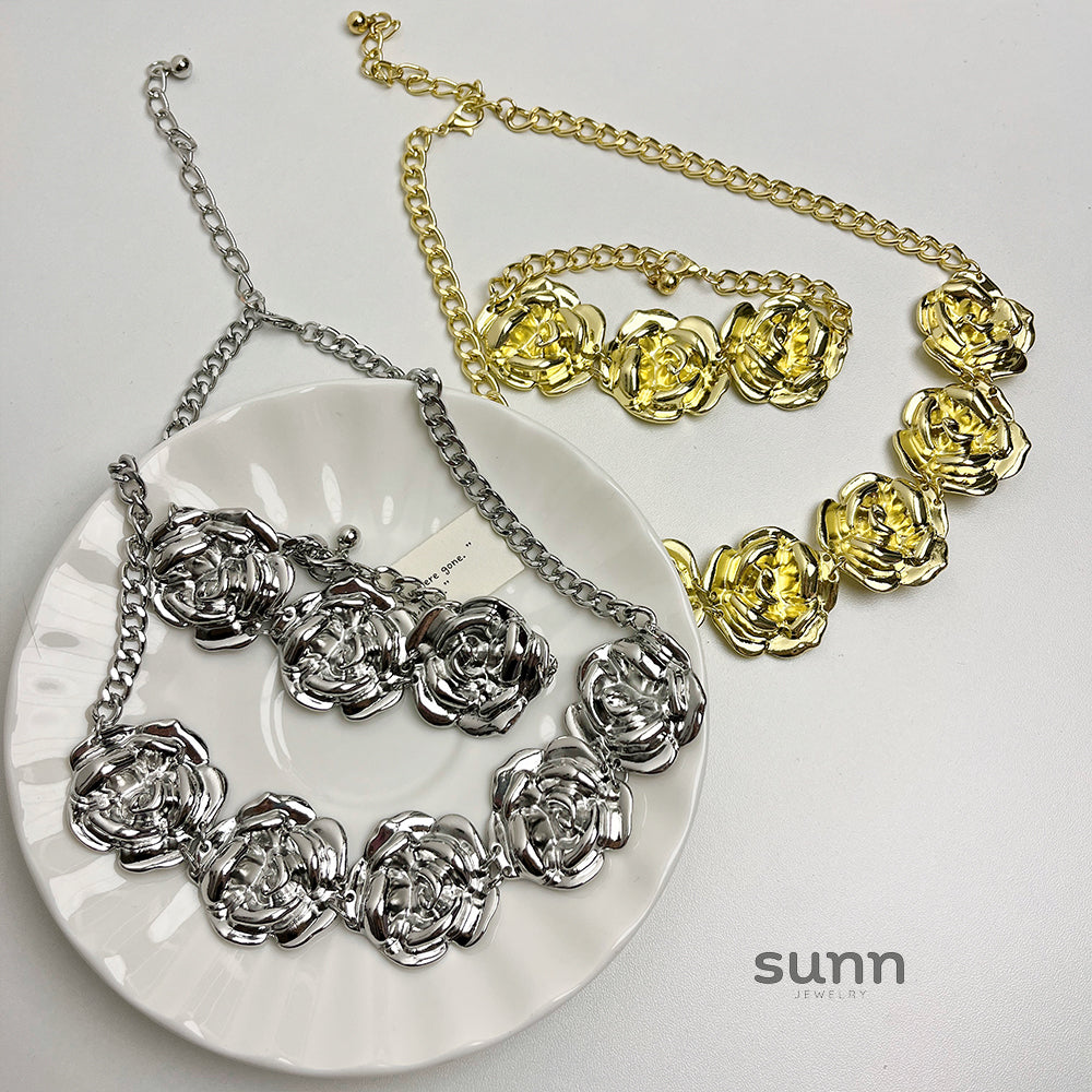 Clarabelle Rose Charm Jewelry [S36KYW2S]