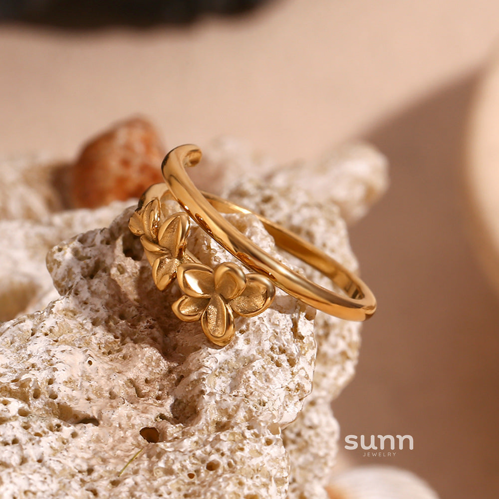 Clarity Golden Bloom Ring [DSASFVLA]