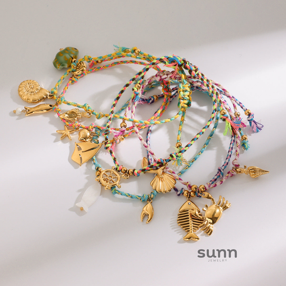 Clark Woven Charm Bracelet [YOQJ56DT]