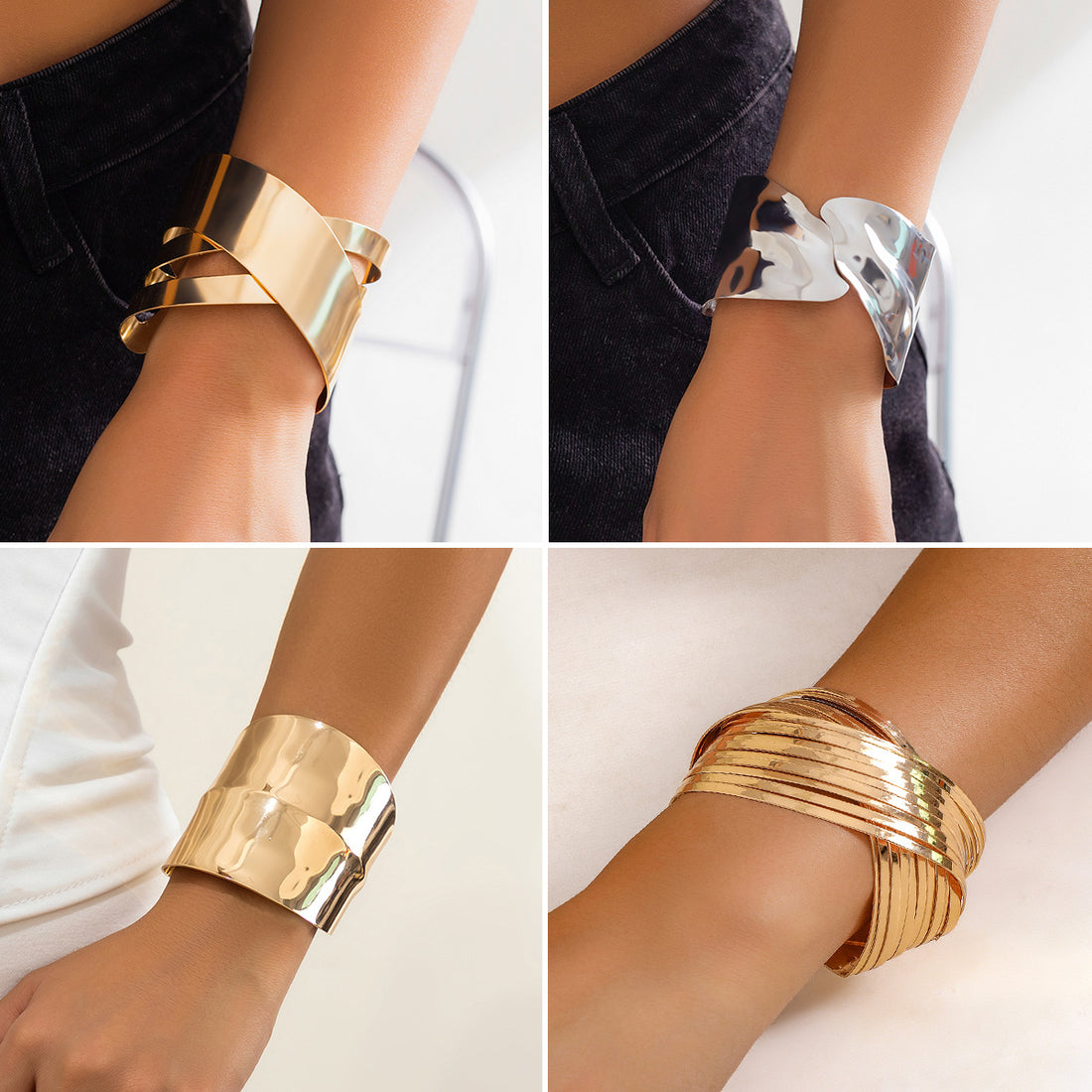 Claudia Geometric Cuff Bracelets [IUWT5Y1V]