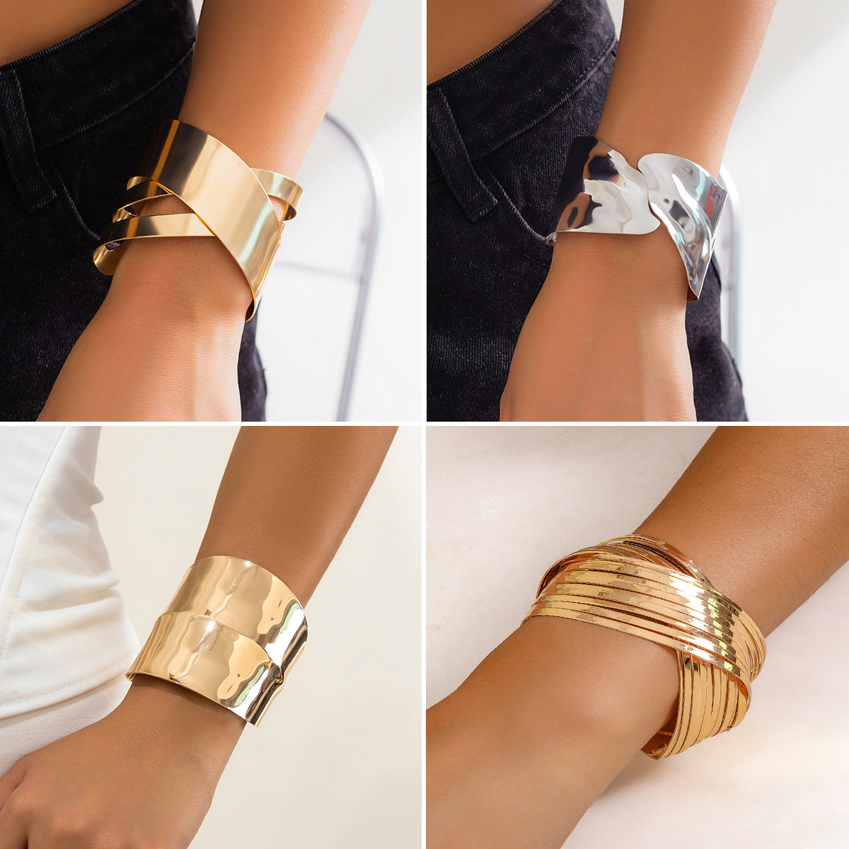 Claudia Geometric Cuff Bracelets [IUWT5Y1V]