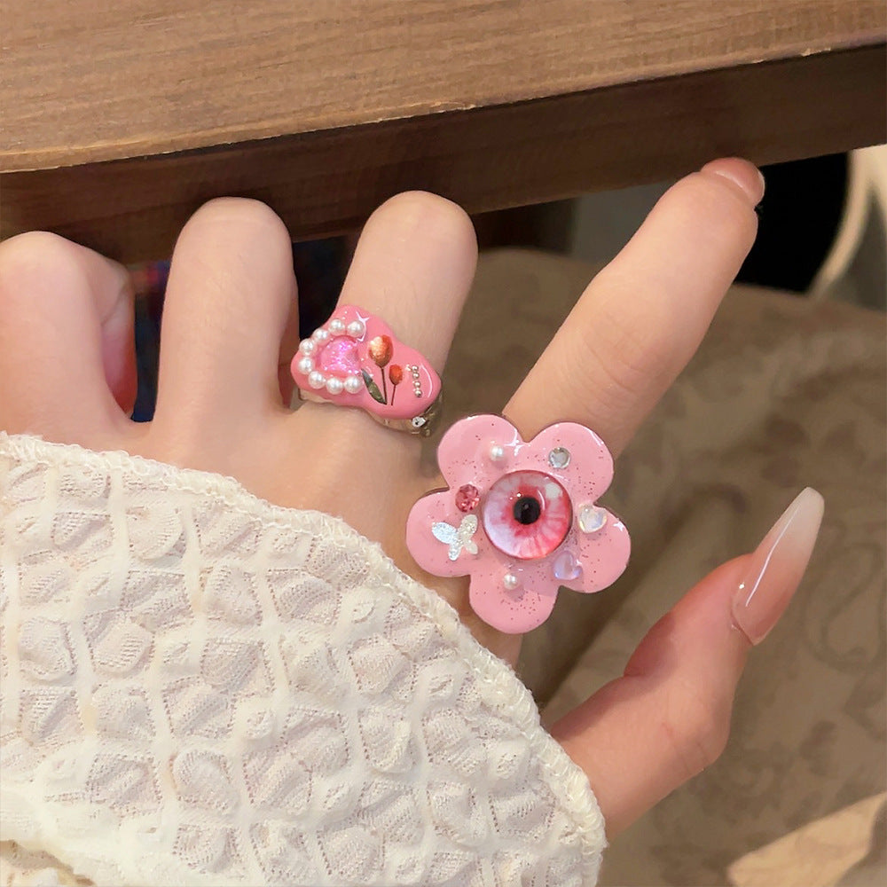 Coco Dopamine Eye Ring [UY5PYZXY]