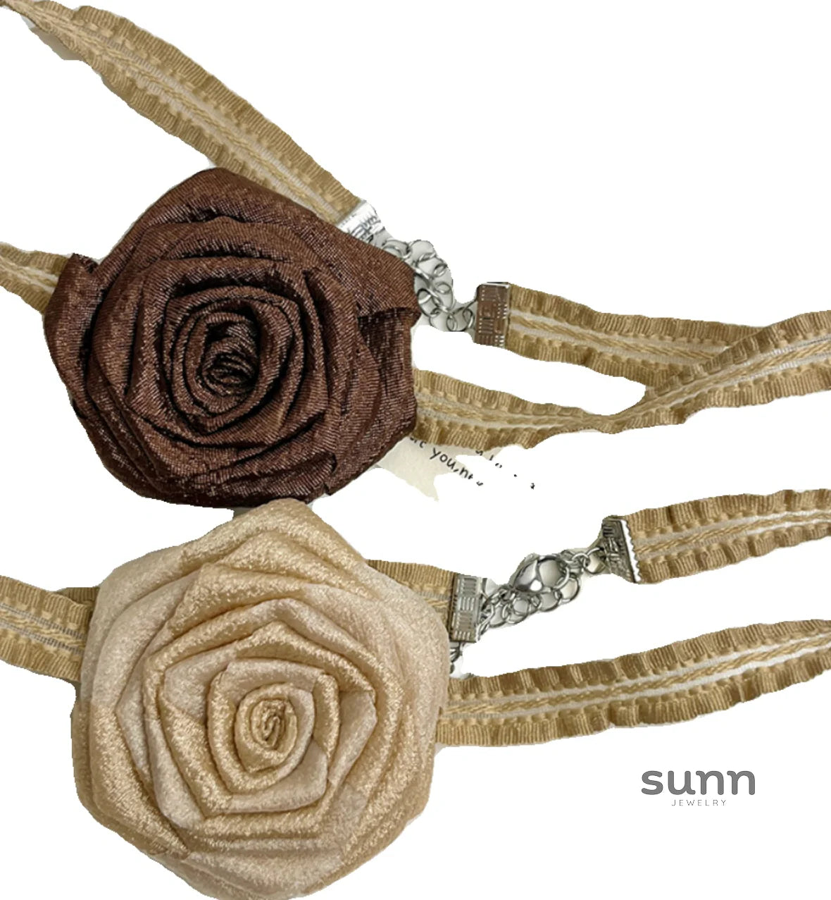 Coco Rose Ribbon Choker