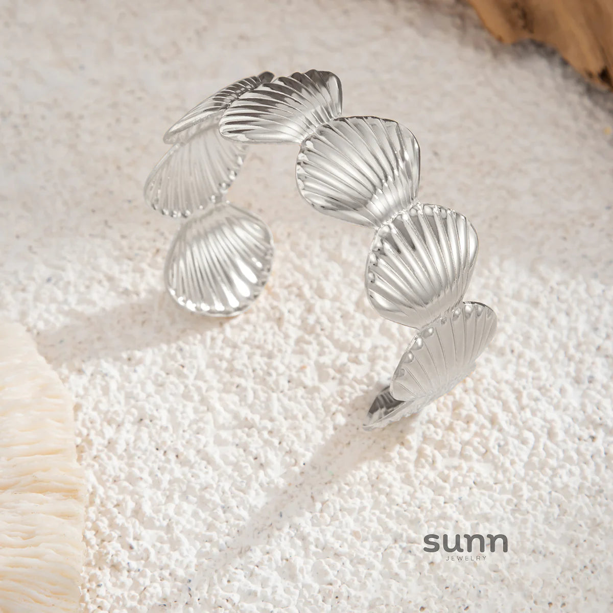 Coco Seashell Cuff Bracelet