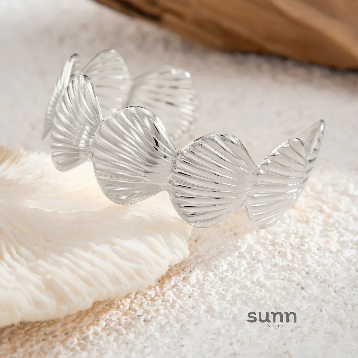 Coco Seashell Cuff Bracelet