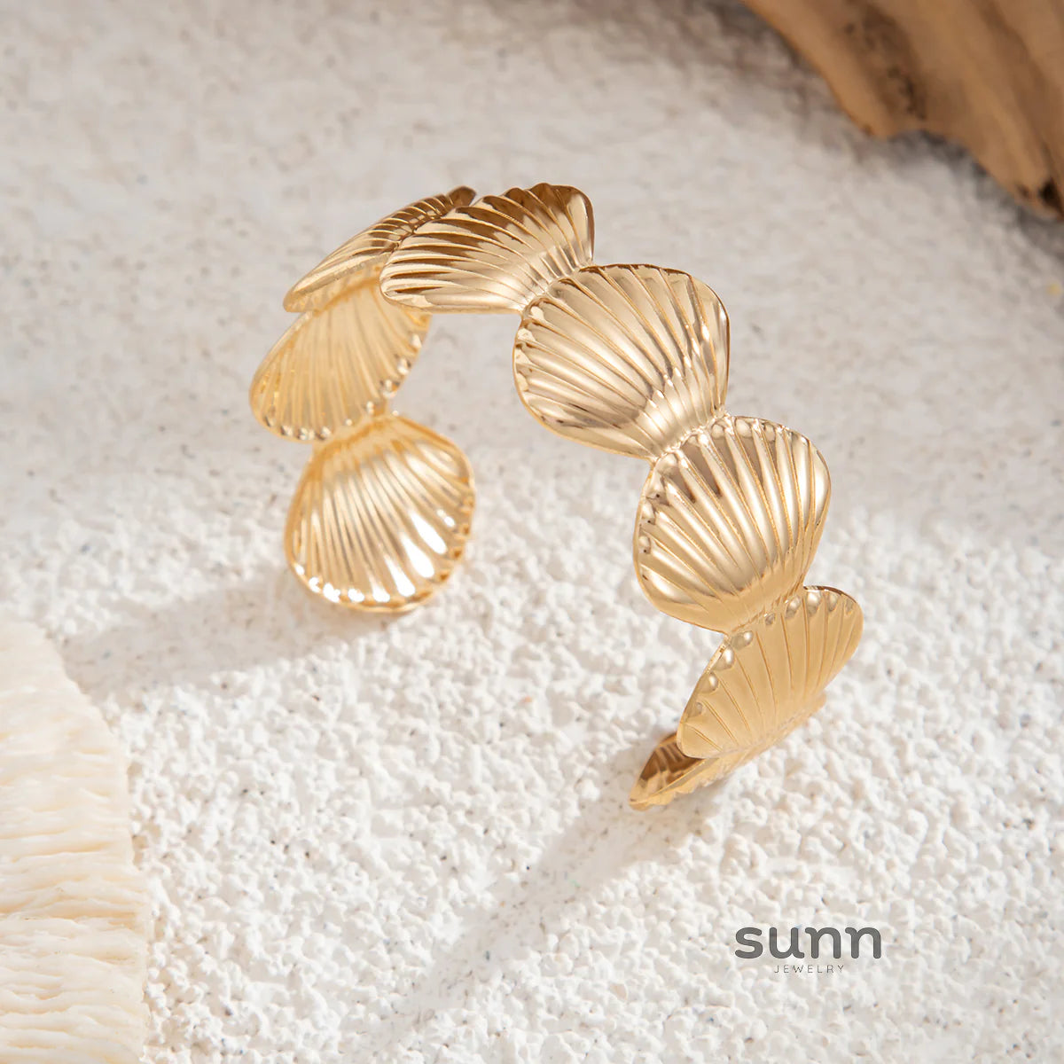 Coco Seashell Cuff Bracelet