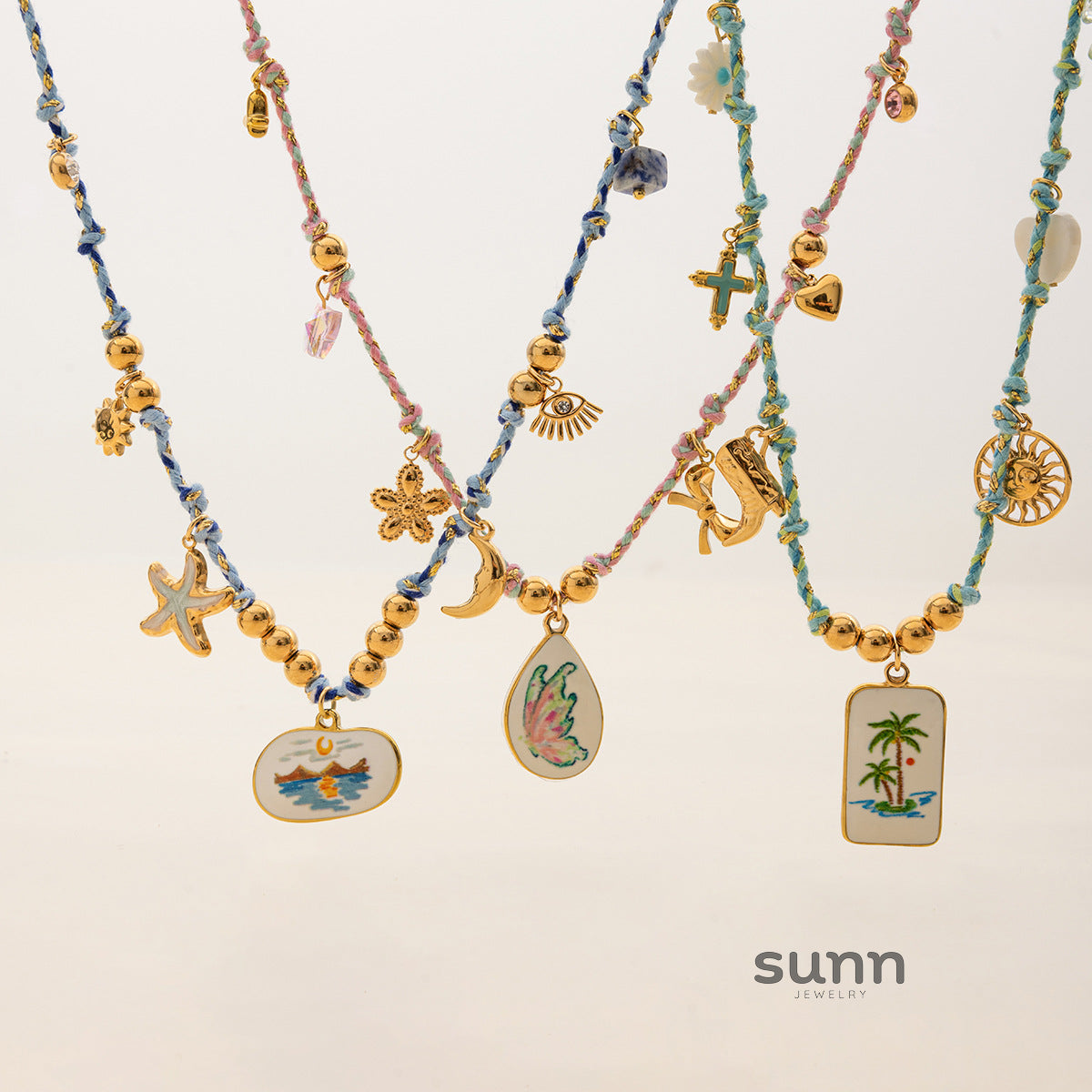 Colleen Delicate Layered Necklace [OXWOT5GS]
