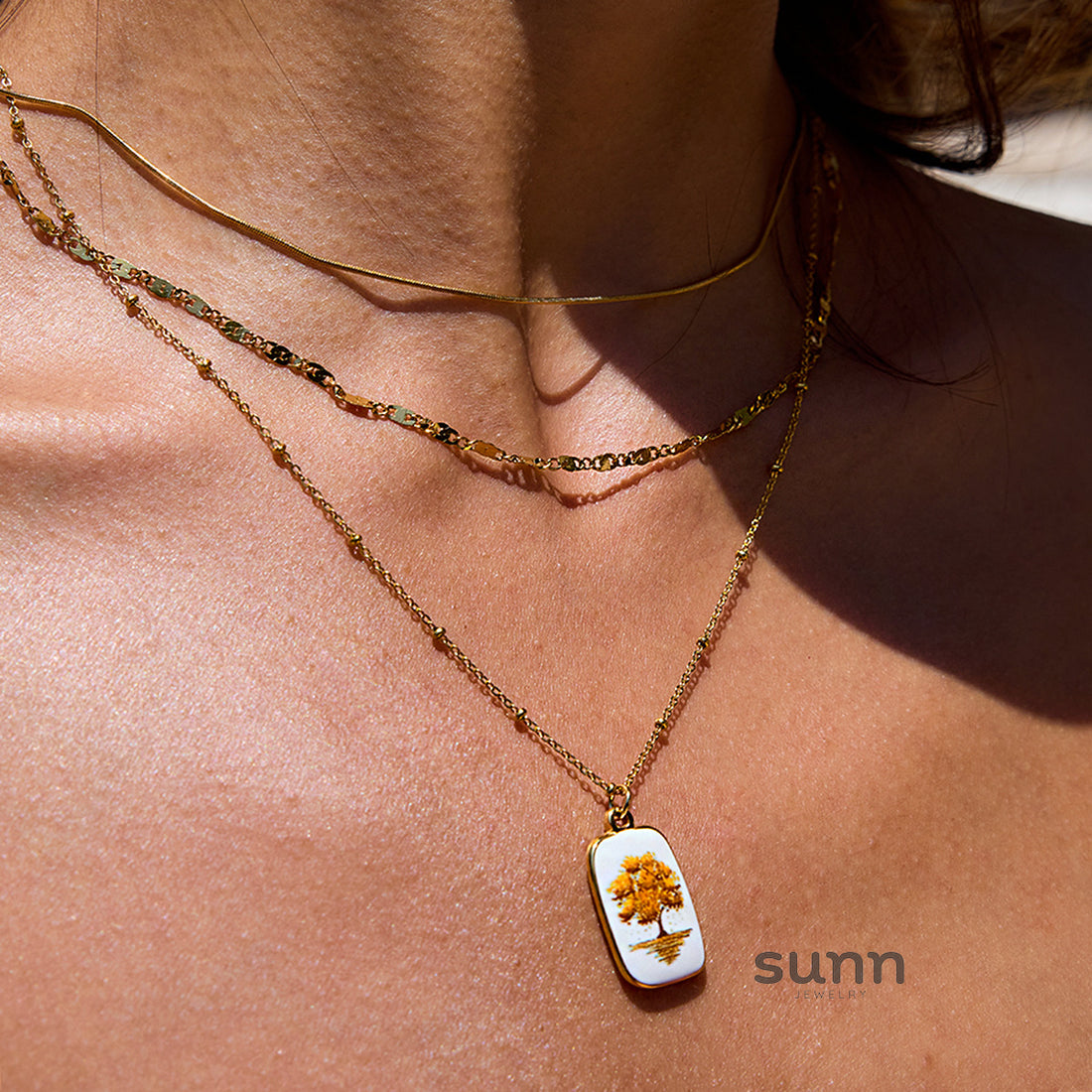 Colleen Delicate Layered Necklace [A4NVANTM]