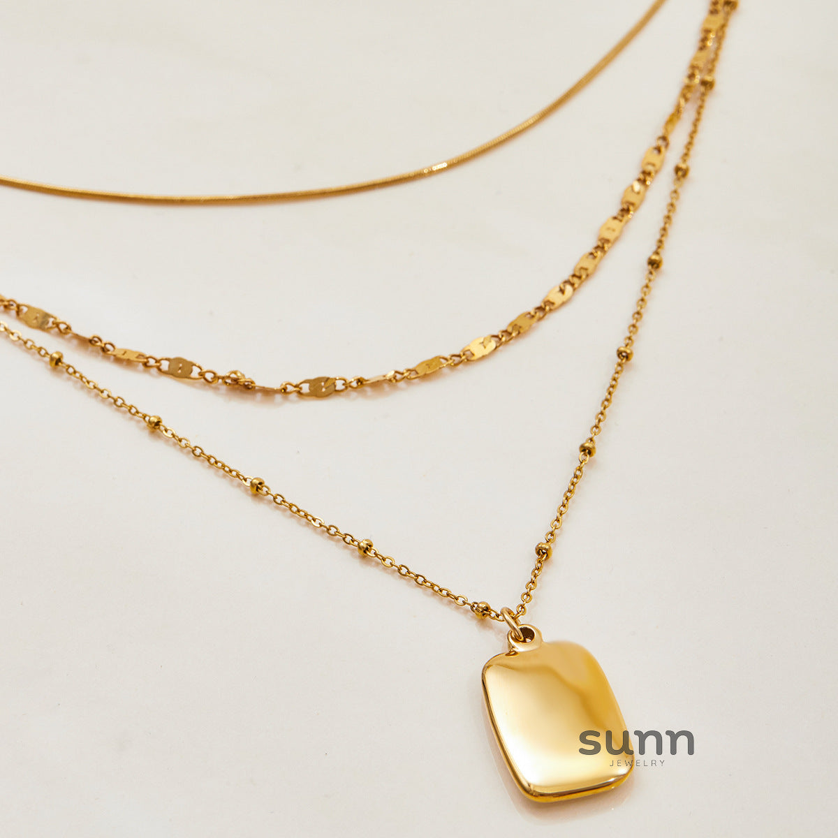 Colleen Delicate Layered Necklace [UVEYZY7G]