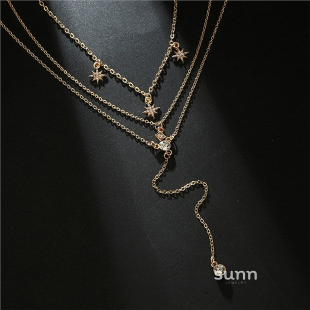 Collins Celestial Layered Necklace [P5ZI9XXH]