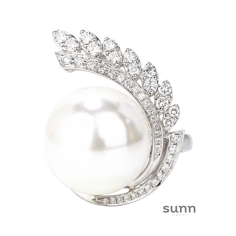 Conley Fan Pearl Ring [UDJBGYCT]