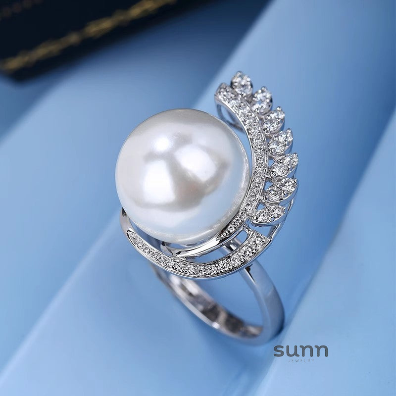 Conley Fan Pearl Ring [VBBORBVF]