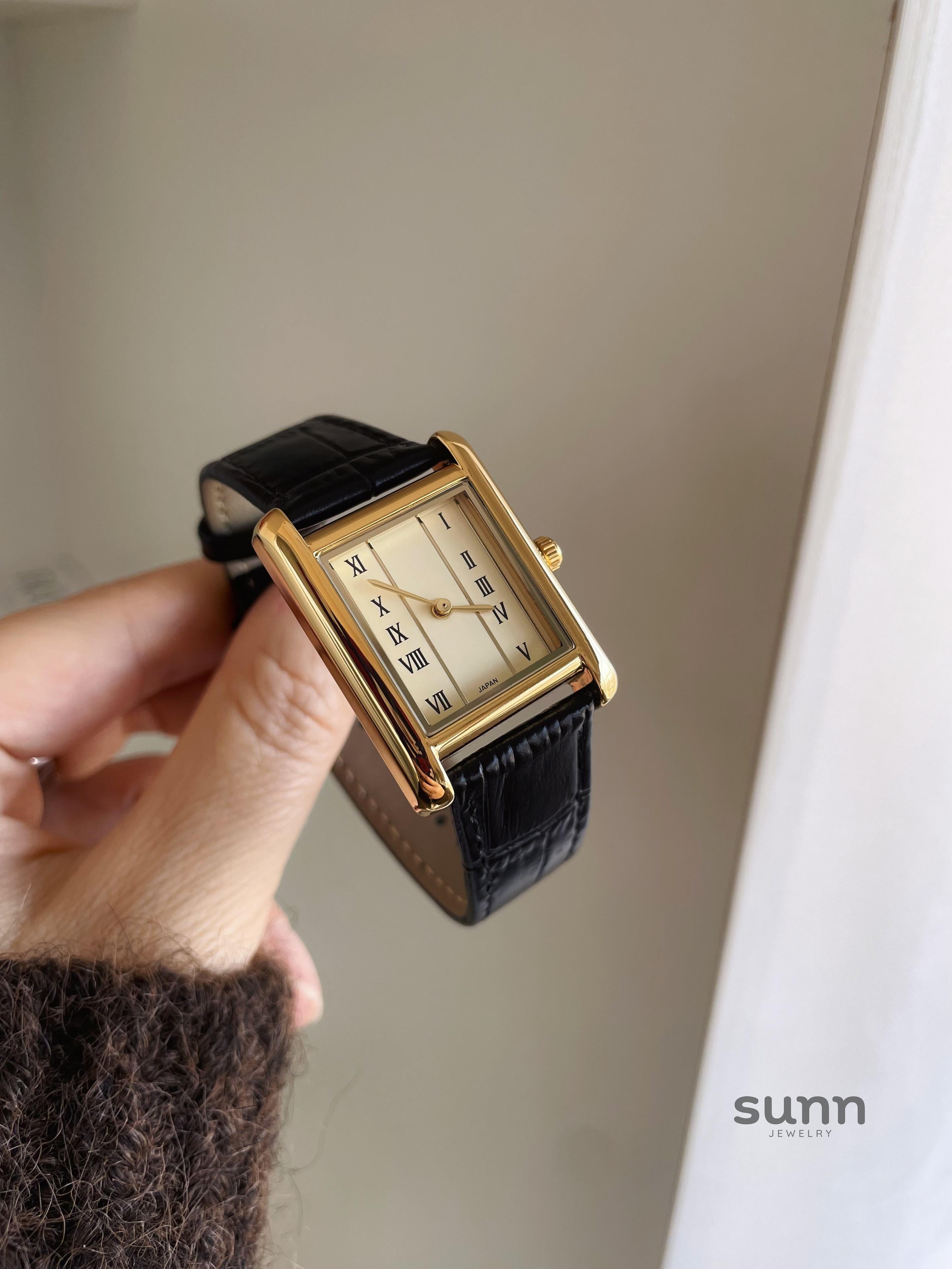 Consuelo Square Tank Watch [0KDQ1PYT]