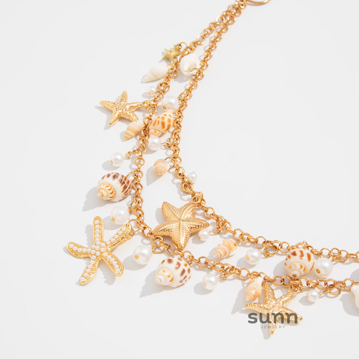 Cooper Pearl Shell Waist Chain [IVTMXHO0]