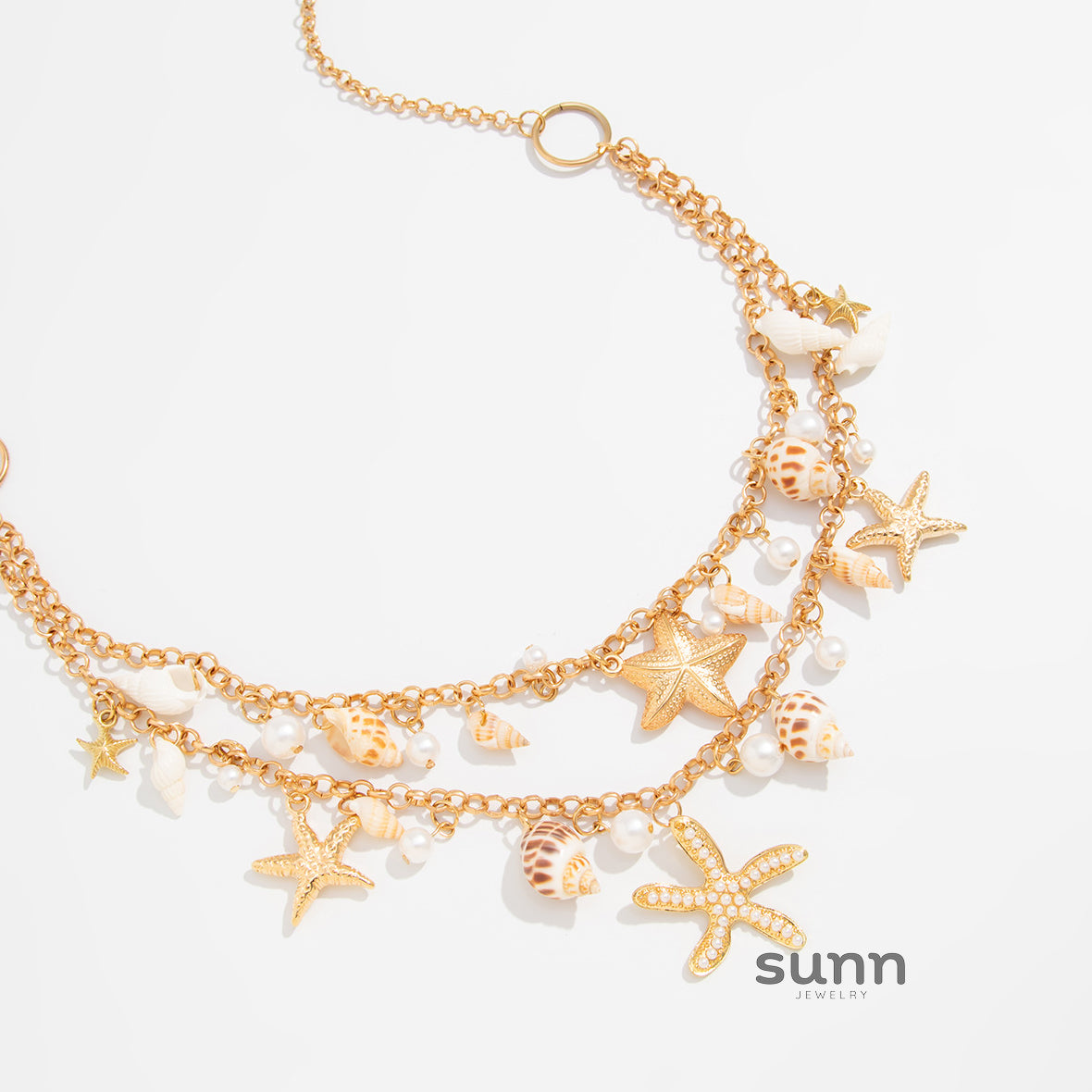 Cooper Pearl Shell Waist Chain [ATZCIH9J]