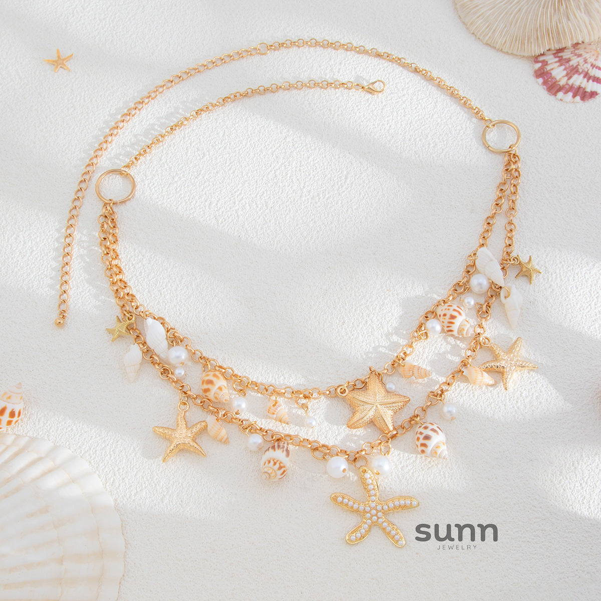 Cooper Pearl Shell Waist Chain [9M6NU6MC]