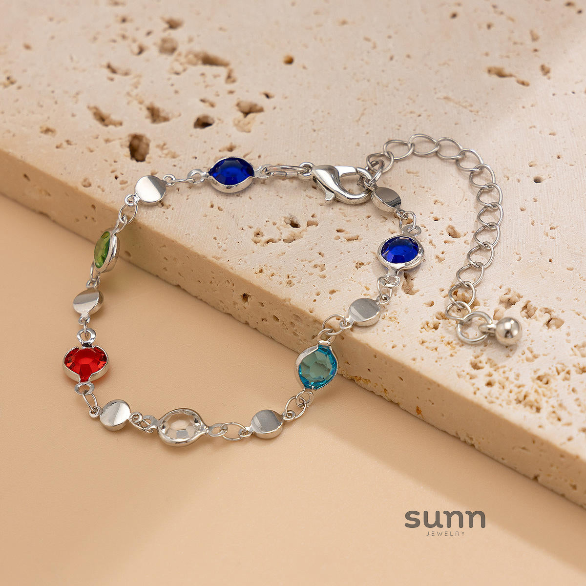 Corah Heart & Square Crystal Necklace [5CRZW4W6]