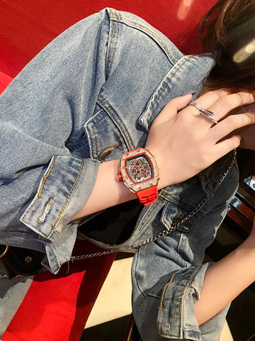 Coralie Unisex Skeleton Watch