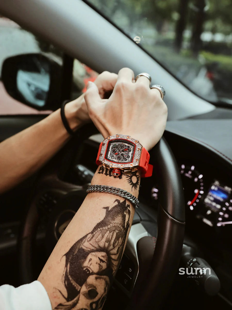 Coralie Unisex Skeleton Watch