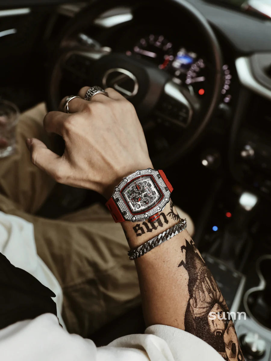 Coralie Unisex Skeleton Watch