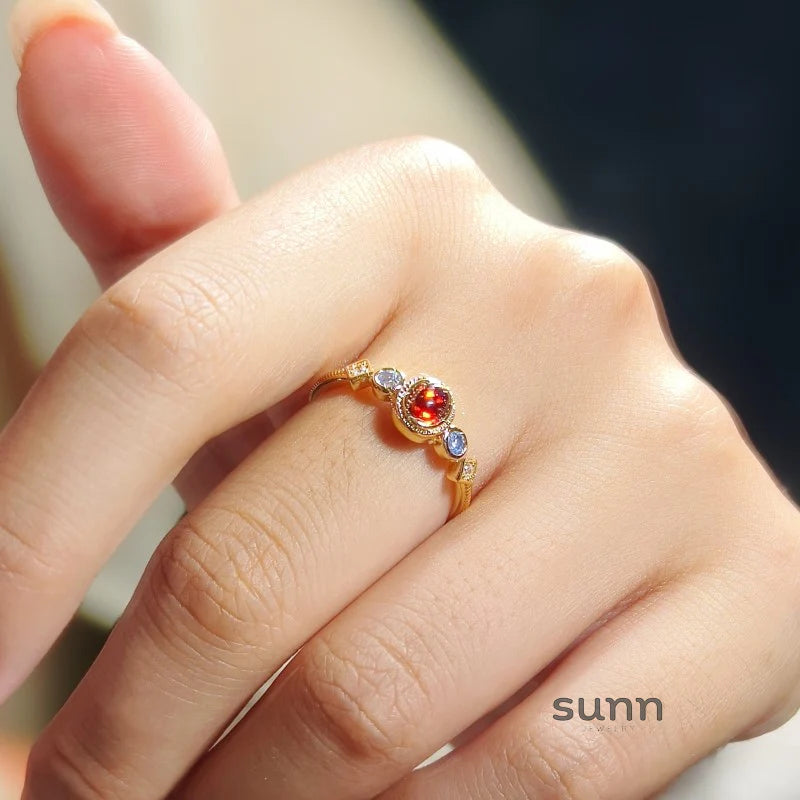 Coralyn Ruby Palace Ring