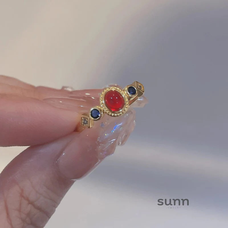 Coralyn Ruby Palace Ring