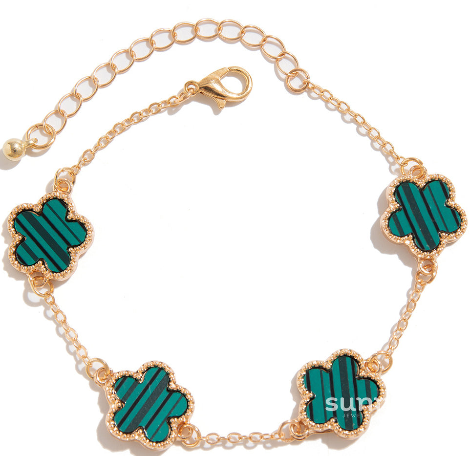 Corbin Five-Leaf Charm Bracelet [2OPCXJB2]