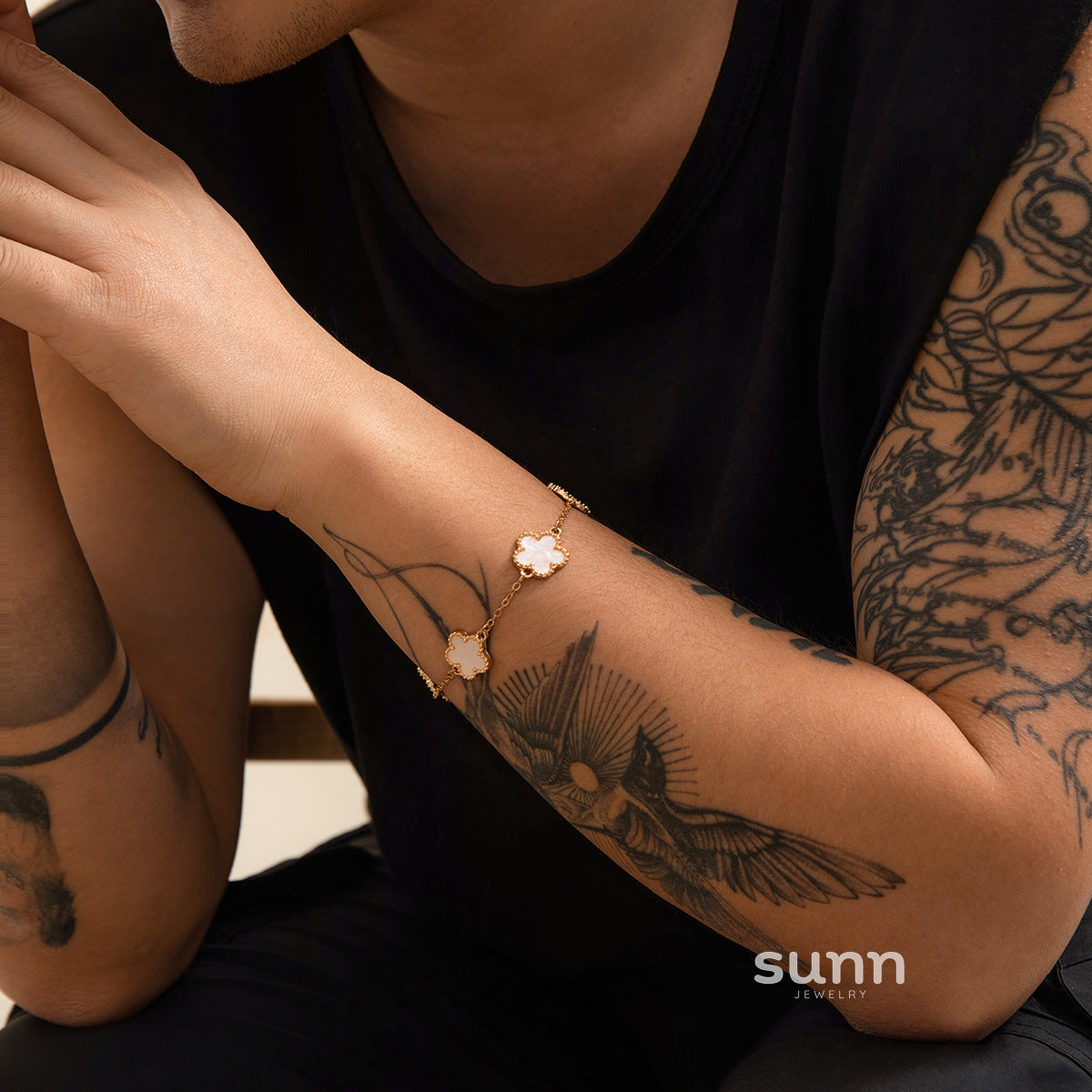 Corbin Five-Leaf Charm Bracelet [ETXWTHMA]