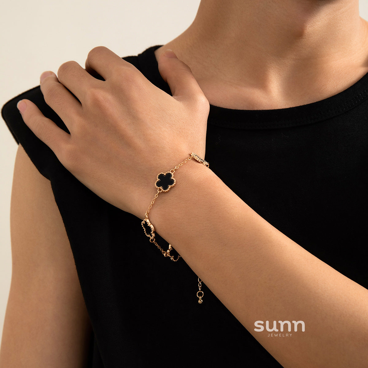 Corbin Five-Leaf Charm Bracelet [RXSOOLNJ]