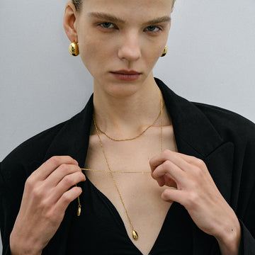 Corbyn Long Shell Pendant Necklace [T53OTOP8]
