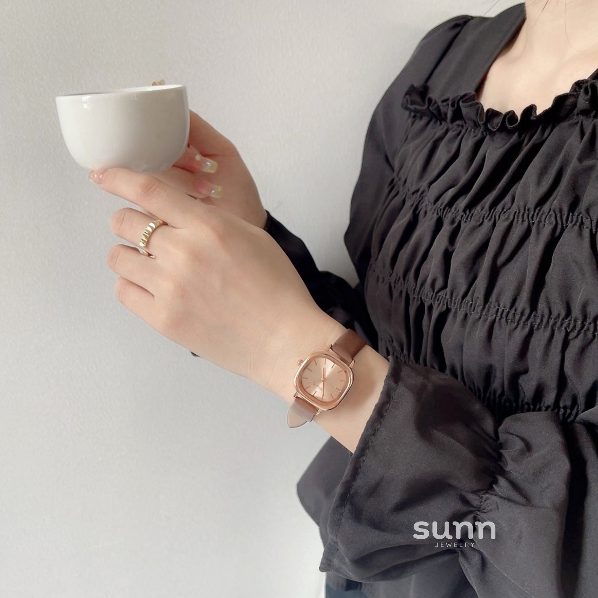 Corey Square Minimalist Watch [2KM0BGT1]