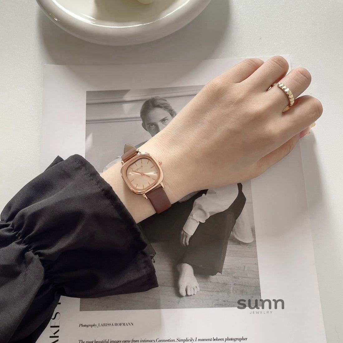 Corey Square Minimalist Watch [BEJZPGC1]