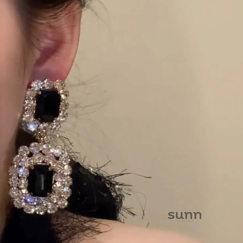 Corina Dazzling Zircon Earrings