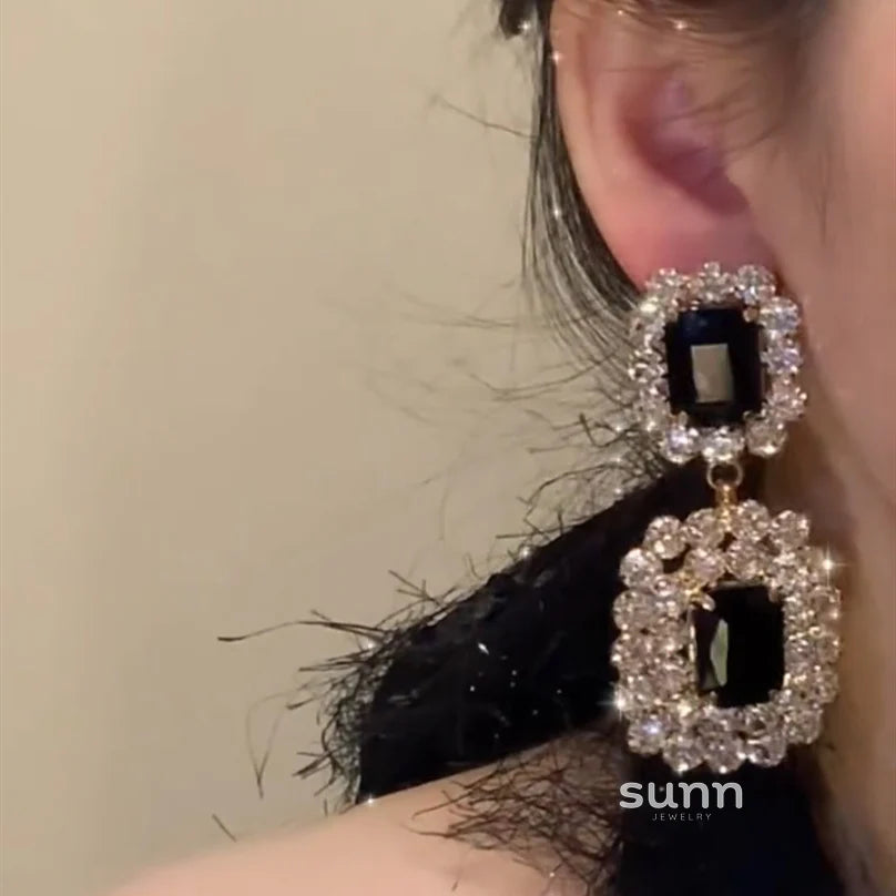 Corina Dazzling Zircon Earrings