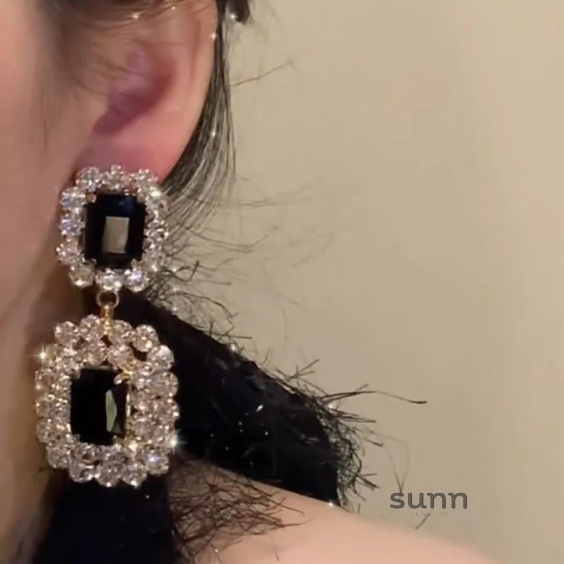 Corina Dazzling Zircon Earrings