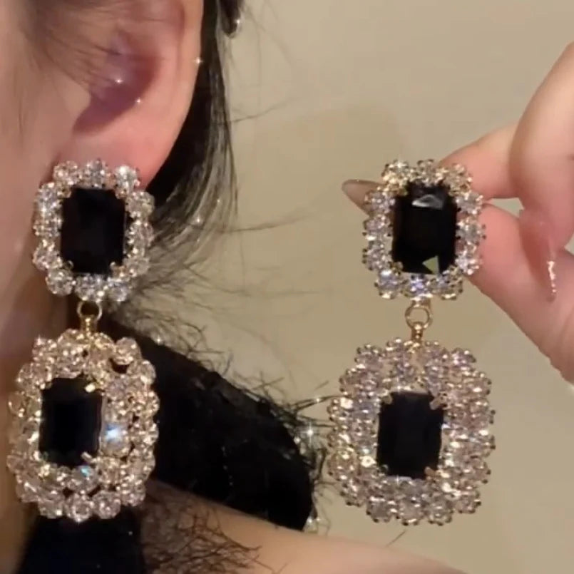 Corina Dazzling Zircon Earrings