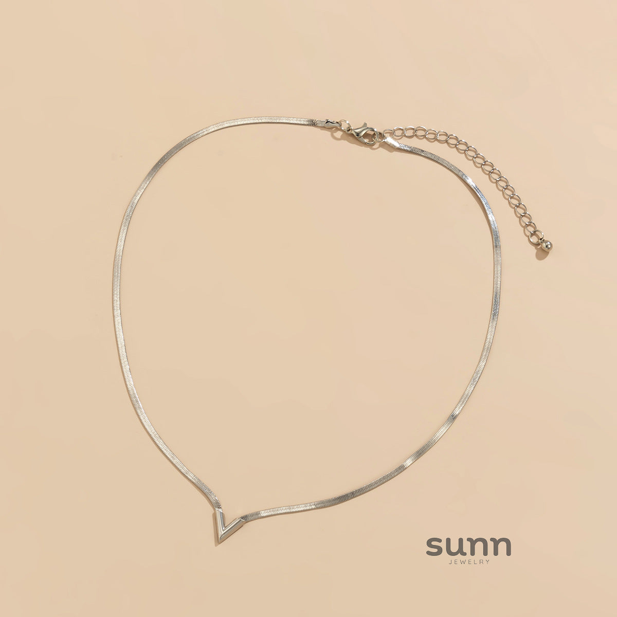 Corina Sleek Blade Chain Necklace [XVOXEYJO]