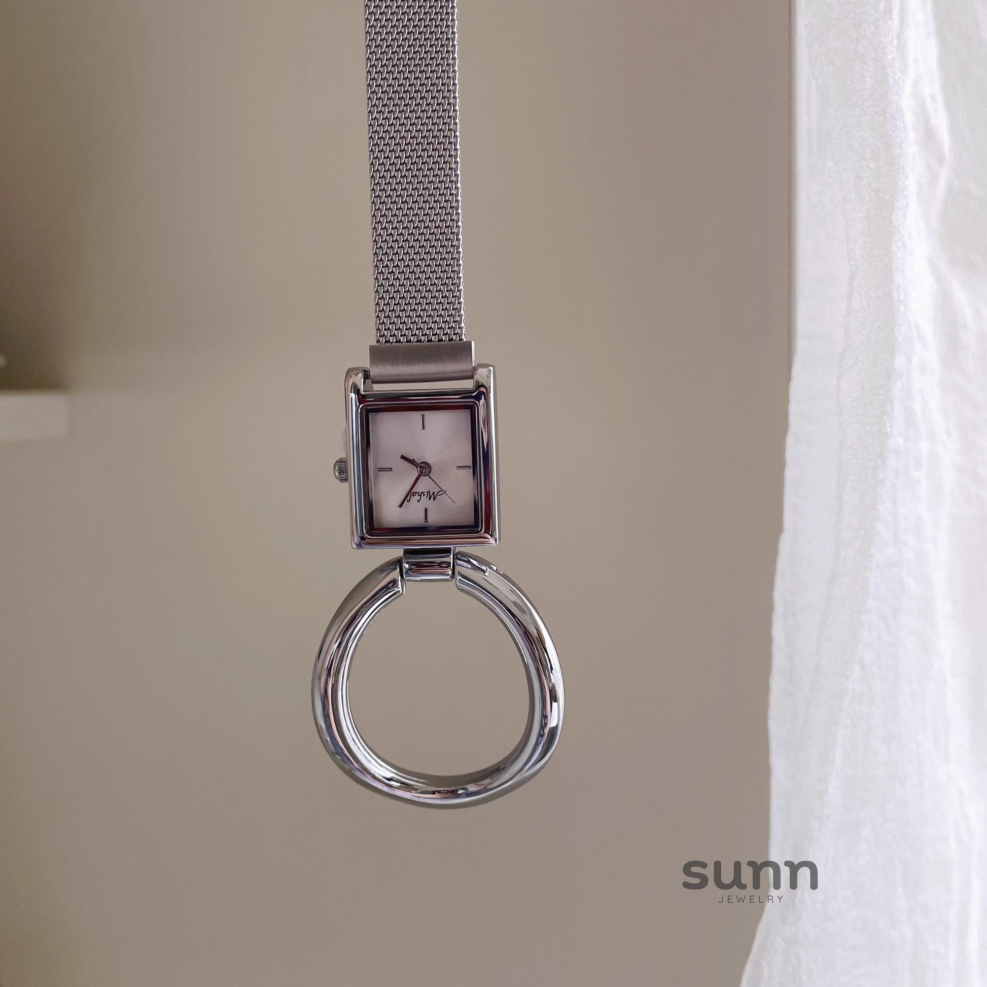 Corina Sleek Square Watch [4HFP27Z5]